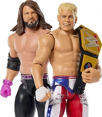 WWE-Coffret Main Event Showdown-Figurines Cody Rhodes vs. AJ Styles
