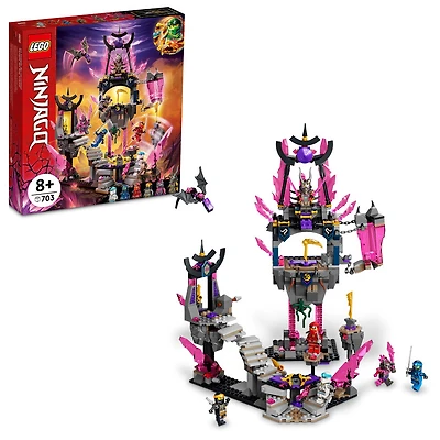 LEGO NINJAGO Le temple du roi Cristal71771 Ensemble de construction (703 pièces)