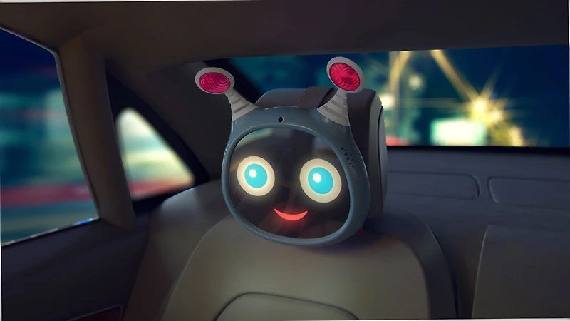 Miroir de voiture Bleu Oly de Benbat