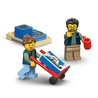 LEGO City : La fourgonnette LEGO - Ensemble de construction pour les amateurs d'ensembles de voitures - À partir de 6 ans - 2 figurines - 60500