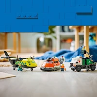LEGO City Airplane, Service Truck & Hovercraft Remix Building Toy for Kids, Ages 7+ - 60505