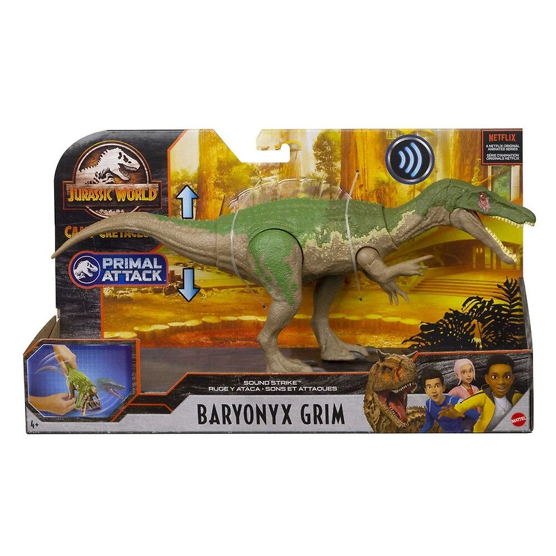 Jurassic World - Camp Cretaceous - Attaque Sonore - Baryonyx Grim