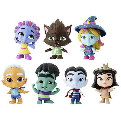 Netflix Super mini monstres - Ensemble Collection monstrueuse comprenant 7 figurines