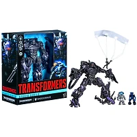 Transformers Generations Studio Series, figurine Shockwave classe Leader du film Transformers : La face cachée de la lune