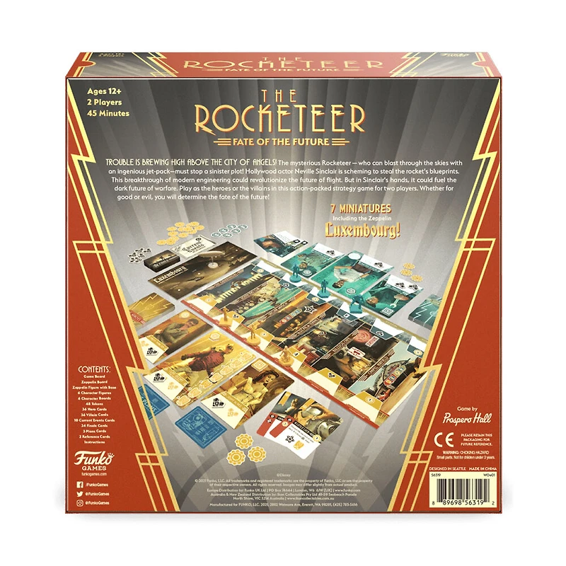 Disney The Rocketeer: "Fate Of The Future" - Édition anglaise