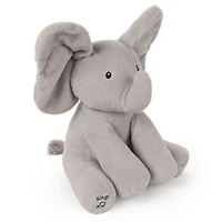 Baby GUND, Peluche animée Flappy l'éléphant, gris, 30,5 cm