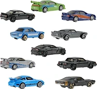 Hot Wheels-10Véhicules FastetFurious-Coffret