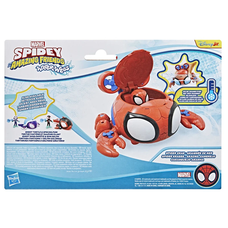 Marvel Spidey et ses Amis Extraordinaires Water-Webs Araignée de mer, sous-marin jouet