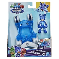 PJ Masks Animal Power Cat-Car Preschool Toy, Catboy Car with Catboy Action Figure - English Edition