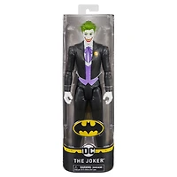 BATMAN, Figurine articulée THE JOKER (costume noir) de 30 cm