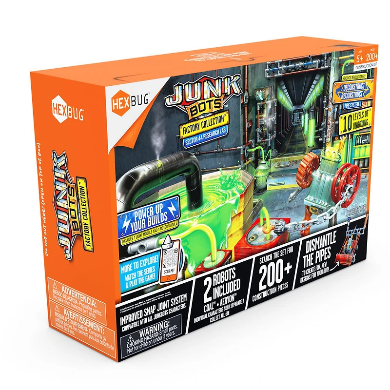 Petit Habitat Usine Junkbots, Laboratoire De Recherche Secteur 44, Hexbug