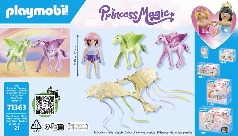 Playmobil - Trip with Pegasus Foals in the Clouds