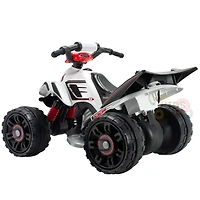 KidsVip 12V Kids and Toddlers Mercedes Mantis Ride on Car w/ Oversized Wheels - White - English Edition - R Exclusive