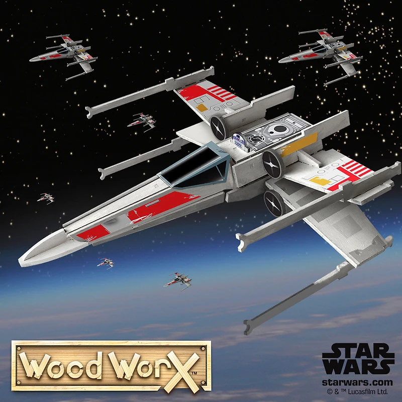 Chasseur X-Wing Star Wars Wood WorX