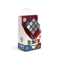 Rubik's Metallic 40th Anniversary Cube, 3x3 Cube with a Twist, Classic Problem-Solving Puzzle Toy