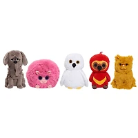 Peluche de 23 cm (9 pouces) de Pygmy Puff de Harry Potter, Grande Peluche d'Animal Rose - Notre exclusivité