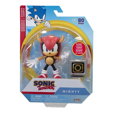 Figurine Sonic de 4 pouces - Sonic avec Émeraude du chaos