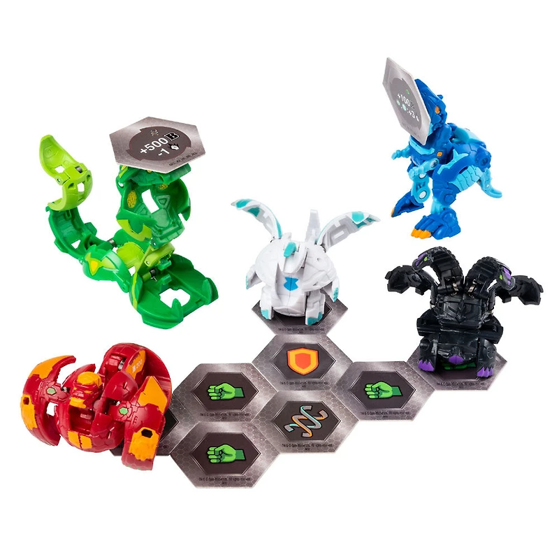 Bakugan, Battle Pack 5 personnages, Ventus Fangzor et Aquos Trox