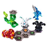 Bakugan, Battle Pack 5 personnages, Ventus Fangzor et Aquos Trox