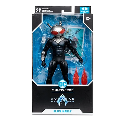Figurine "DC Multiverse Black Manta (Aquaman et le Royaume Perdu