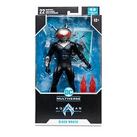 Figurine "DC Multiverse Black Manta (Aquaman et le Royaume Perdu