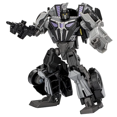 Transformers Studio Series, figurine 02 Gamer Edition Barricade classe Deluxe de 11 cm, Transformers: War for Cybertron