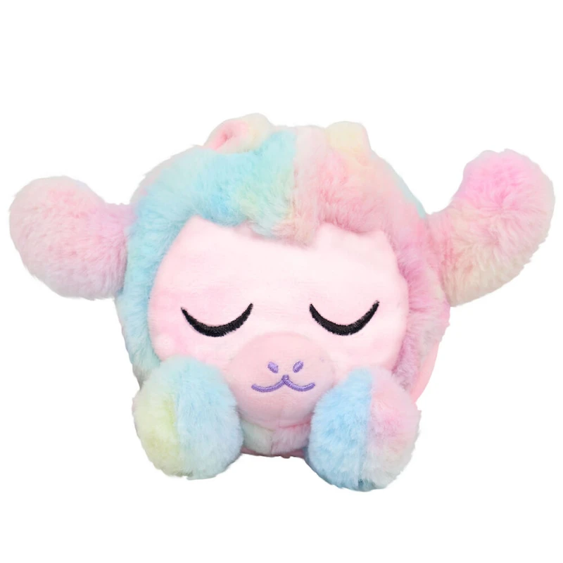 ZIPPETZ - 2-in-1 Sloth to Lamb Reversible Plush Toy Animals