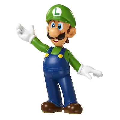 Personnage Nintendo 2,5po avec articulation limitée - Vague 18 - Luigi (en position debout) 