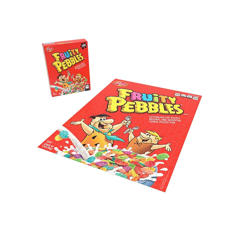 USAopoly Post Cereal "Fruity Pebbles" 1000 Piece Puzzle - English Edition