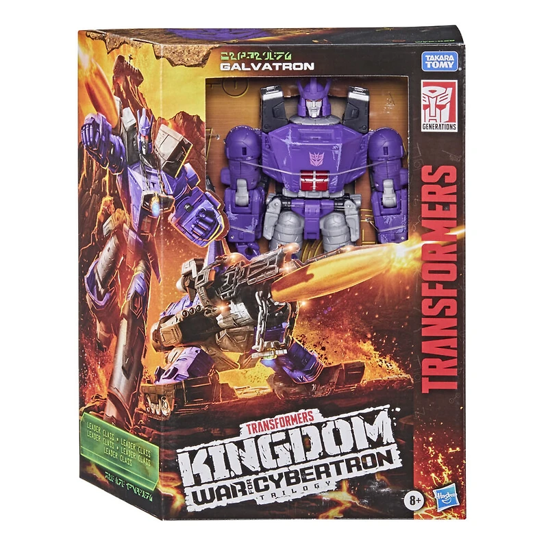 Transformers Generations War for Cybertron: Kingdom, figurine WFC-K28 Galvatron classe Leader
