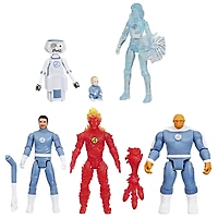 Marvel Studios The Fantastic Four Epic World of Action Collection La première famille, coffret de 6 figurines
