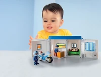 Playmobil - Wiltopia - Commissariat de police transportable