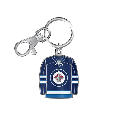 Porte-clés logo des Winnipeg Jets de la LNH