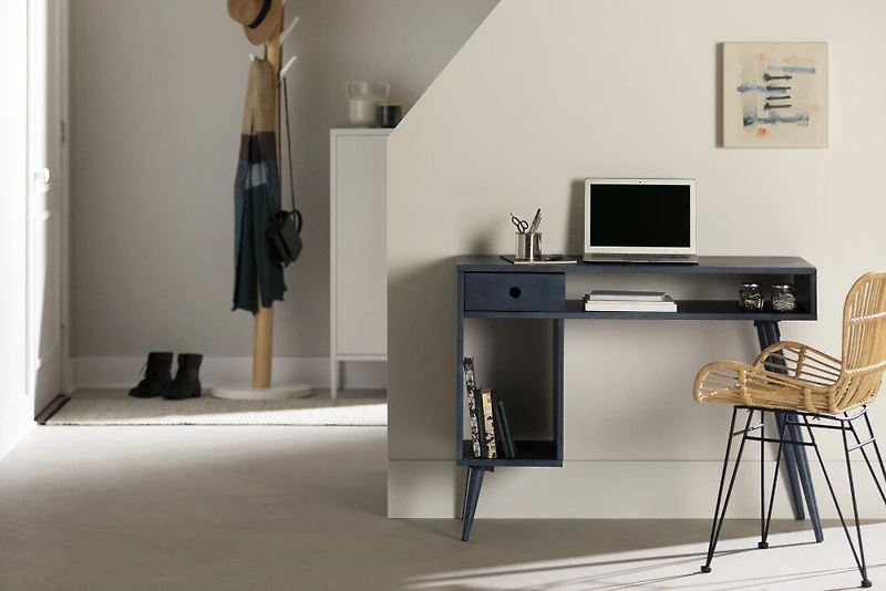 Kodali Bureau de travail Bleu foncé