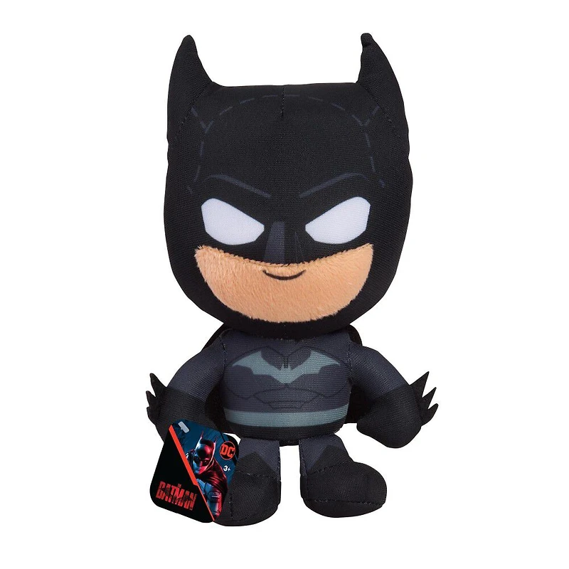 The Batman Small Plush Batman Doll, 7.5-Inch Stuffed Toy, The Batman Movie