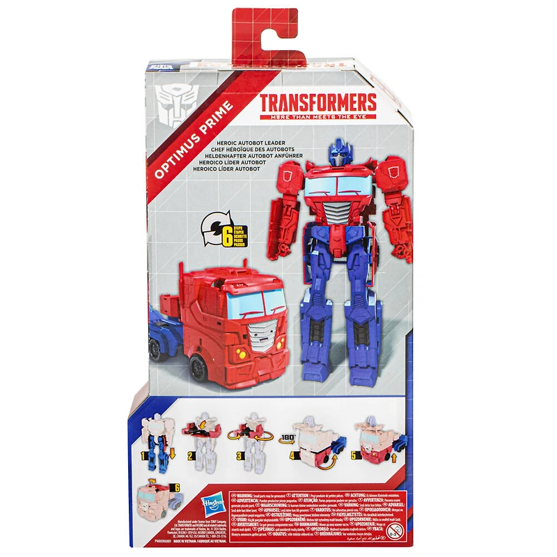 Transformers Authentics Titan Changers, figurine Optimus Prime