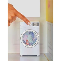 Rainbow High House Playset- 3-Story Wood Doll House (4-ft Tall and 3-FT Wide), Fully Furnished with Working Hot Tub, Shower, Sink, Elevator, and 50+ Accessories