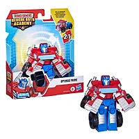 Playskool Heroes Transformers Rescue Bots Academy Optimus Prime Converting Toy, 4.5-Inch Action Figure, Toys for Kids Ages 3 and Up