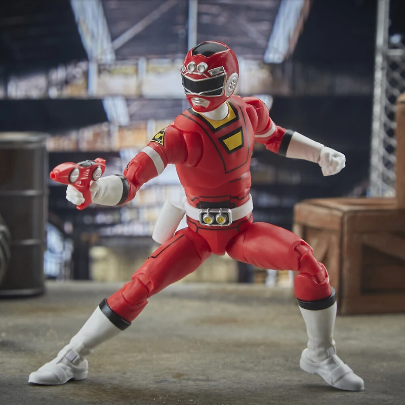 Power Rangers Lightning Collection, figurine Turbo Ranger Rouge premium de collection avec accessoires, 15 cm