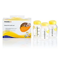 Bouteilles pour lait maternel de Medela (emballage de 3) 150ml.