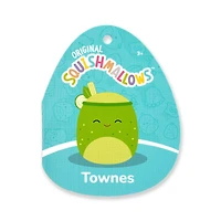 Peluche Squishmallows 12" -  Townes the Green Juice aux yeux fermés