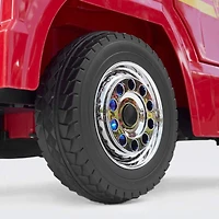 Camion de pompier Voltz Toys avec télécommande et équipement de pompier