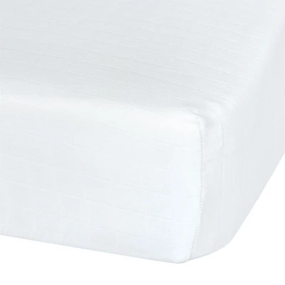 Perlimpinpin-Drap contour en mousseline-Blanc