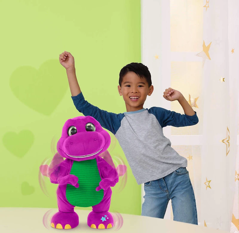 Fisher-Price Barney's World Barney Mouvements de danse et musique