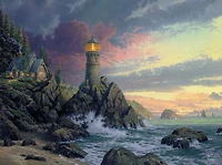 Ceaco - Thomas Kinkade - Casse-Tête 1000 Piece - Rocher De La Rédemption