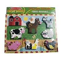 Melissa & Doug - Chunky Puzzle - Farm animals