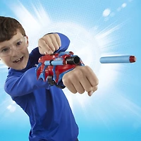 Marvel NERF Spider-Man Blaster Thwip-Tech, jouet de déguisement