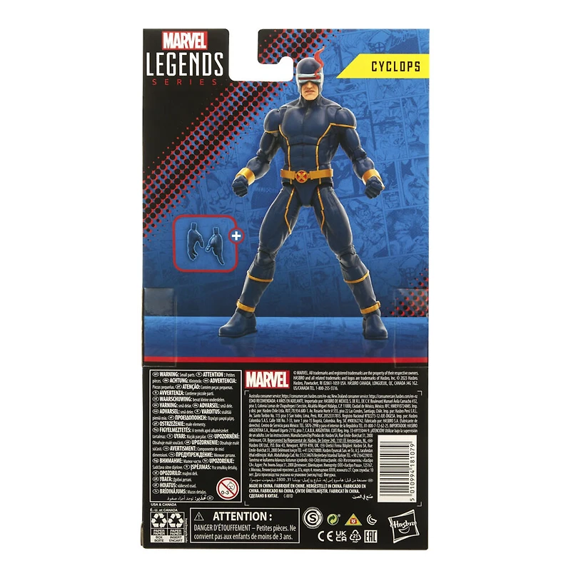 Hasbro Marvel Legends Series: Cyclops Astonishing X-Men Marvel Legends Action Figure, 6"