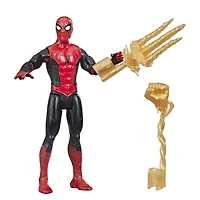 Marvel Spider-Man Mystery Web Gear, figurine Spider-Man rouge et noir