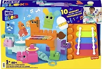 MEGA BLOKS Fisher Price Musical Farm Band Sensory Block Toy (45 Pieces)